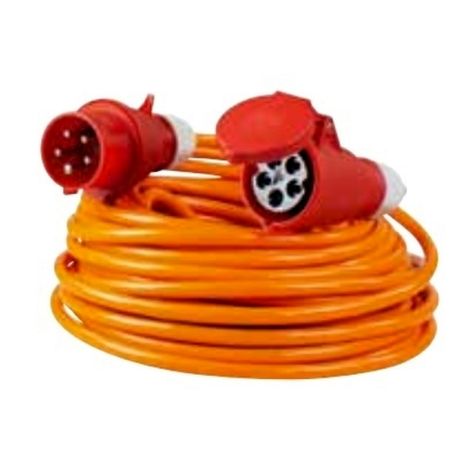 Rallonge 25m H07BQ-F 3G2,5 orange IP44