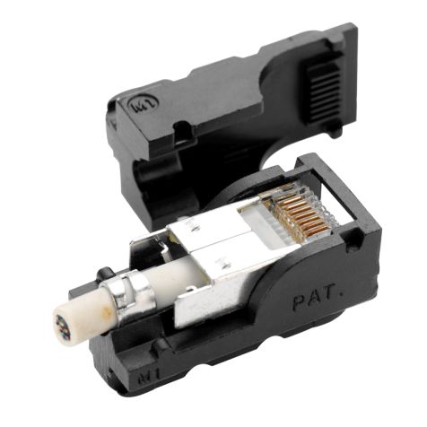 Persmatrijs voor 106000, RJ45 Modulaire Stekker, afgeschermd 8 pol. M1