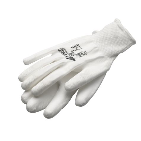 Gants de travail Skinny Soft, blanc, Taille 9 L