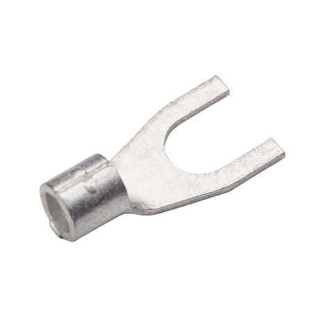 Ongeïsoleerde Vorkkabelschoen Cu, DIN 46234, 0,5 - 1mm² M4