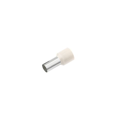 Embout isolé Blanc 0,75x12mm
