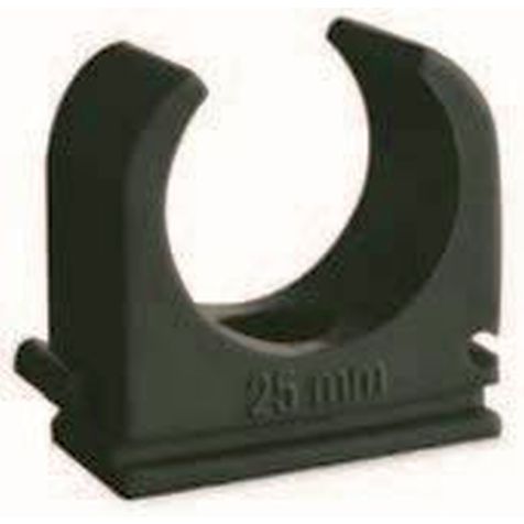 Railklem 40mm zwart