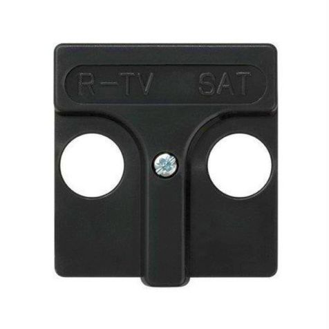 S27 Enjoliveur Prise R-Tv-Sat - Graphite