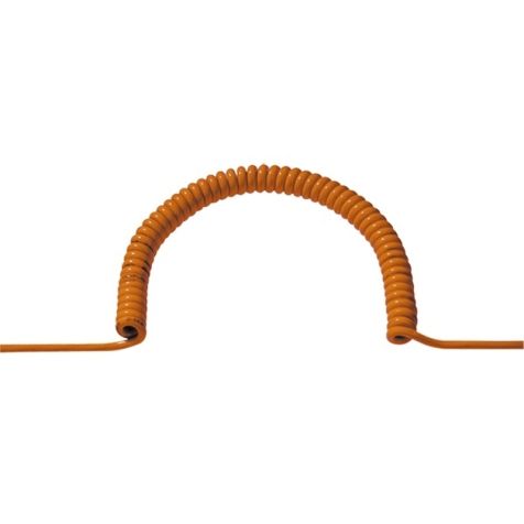 Cordon spiral‚ HO7BQ-F 5Gx2,5mm² 1mtr-5mtr orange(683.881)