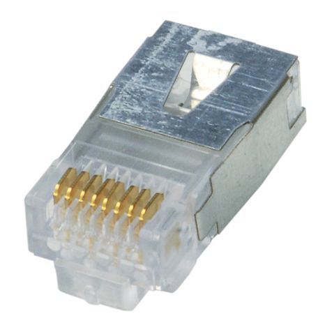 Stiftkontakt RJ45 für Crimpanschluss