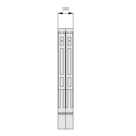 Modul 100 mm breit