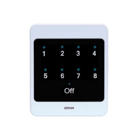 Touch Lightkeypad 8 digits blanc