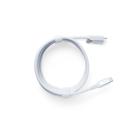 OCHNO Câble USB-C avec fermeture à vis - 2m - blanc