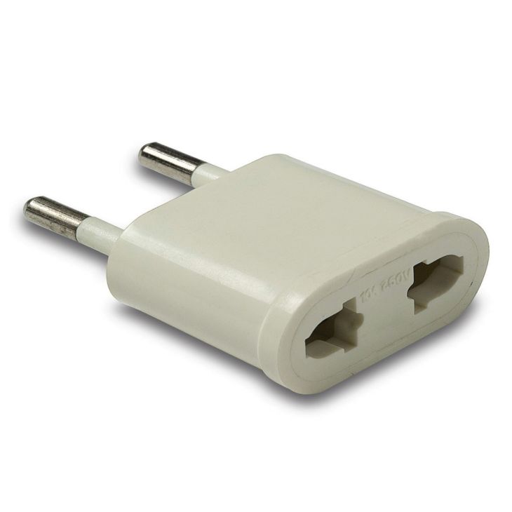 Adaptateur Unvivers Euro 10A/250V IK07 Ivoire