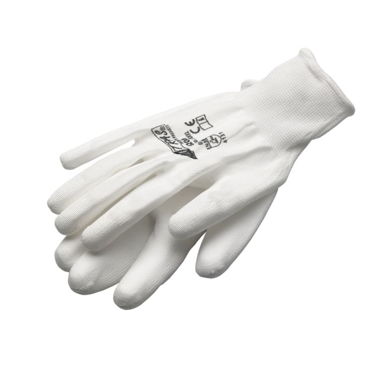 Gants de travail Skinny Soft, blanc, Taille 10 XL