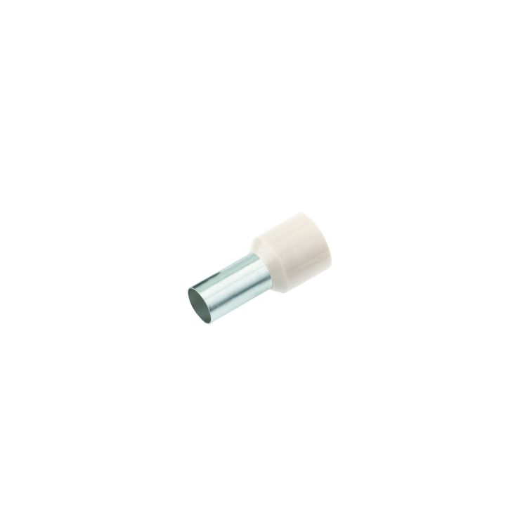 Embout isolé Blanc 0,5x8,0mm