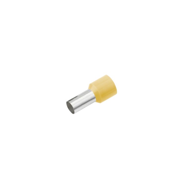 Geïsoleerde Adereindhuls, DIN 46228, 35mm², lengte 16mm, beige