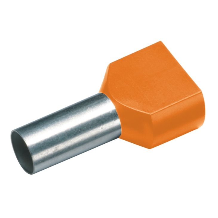 Embout isolé Orange 2x4,0-12mm