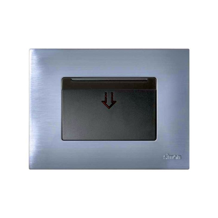 S27 Plaque pr Switch carte hotel graphite