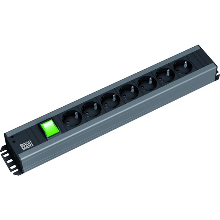 Craftsman Power Strip 7x stopcontacten 1x schakelaar (SHUKO)