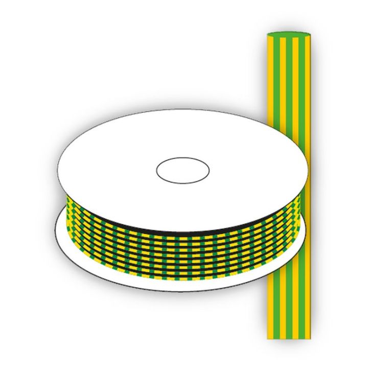 DCP-TEC-12/6-45 KRIMPKOUS GEEL GROEN