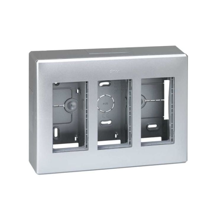 Opbouwdoos CIMA 500 3xCima of 6xK45 - Aluminium