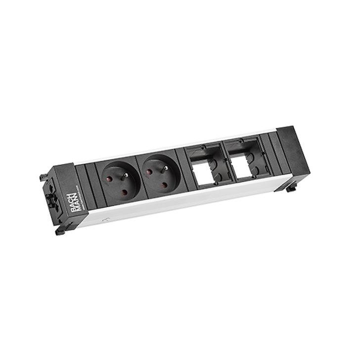 CONFERENCE/TOP FRAME powerstrip 4 modules (2x UTE + 2x MOD VIDE) + 0,2m GST18