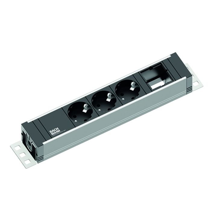 Universal power strip 3x prise de type allemand 1x ABD