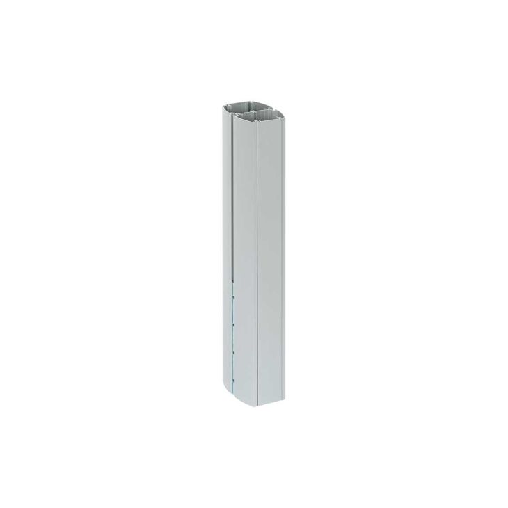 K45 Prolongation colonne NÂ°7 ovale 2 faces - 50 cm - Alumini