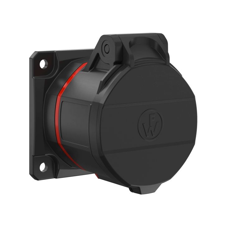 NEO Inbouwstopcontact Recht 16A 5P 3h IP54 400-440V met veerklem