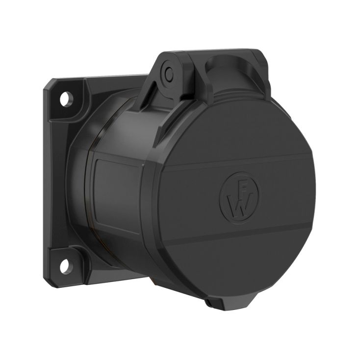 NEO Inbouwstopcontact Recht 16A 5P 5h IP54 600-690V met veerklem