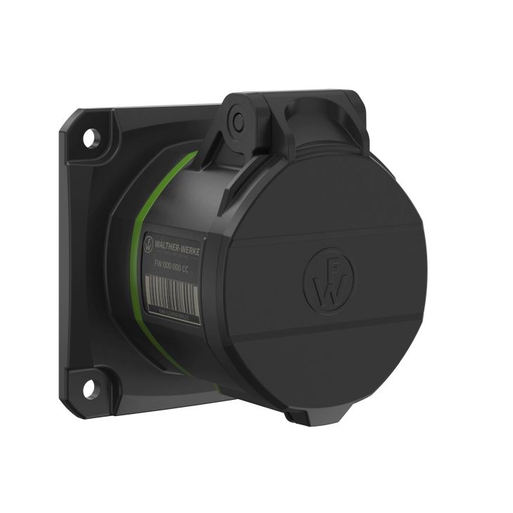 NEO Inbouwstopcontact Recht 16A 5P 2h IP54 >50-500V met veerklem