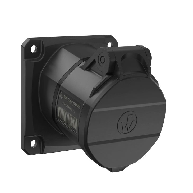 NEO Inbouwstopcontact Schuin 16A 5P 5h IP54 600-690V met schroefaansluiting