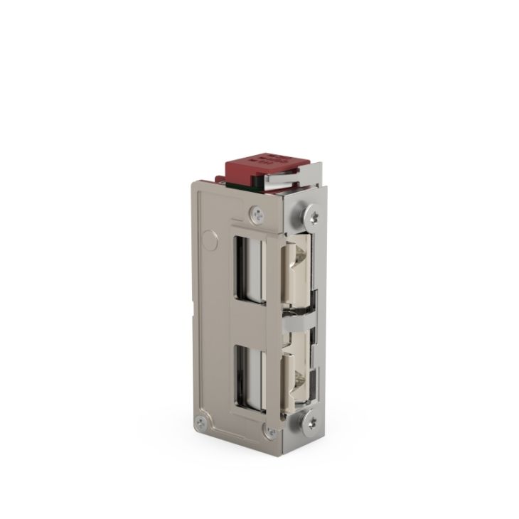 Serie 5U - Elektrisch deurslot omgekeerde werking microswitch (10-24V AC/DC- 12V DC 100%) met dagschootgeleider 