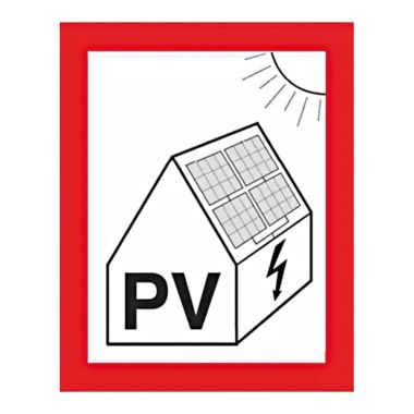 Symbole d'avertissement PV