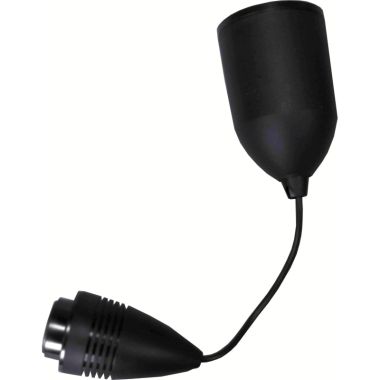 Pavillon+câble+Socket E27 Noir longueur:120cm